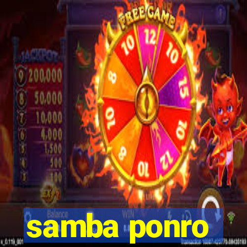 samba ponro